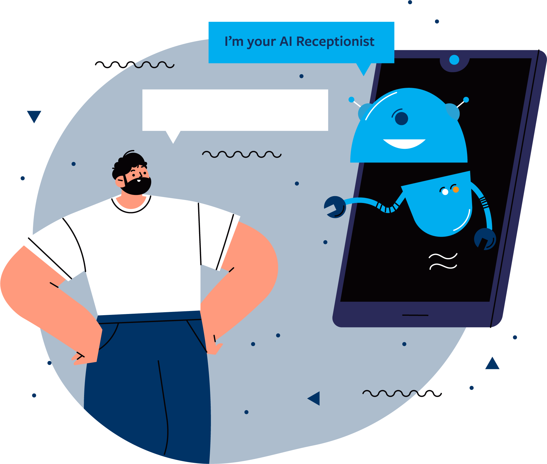 AI receptionist for contractors
