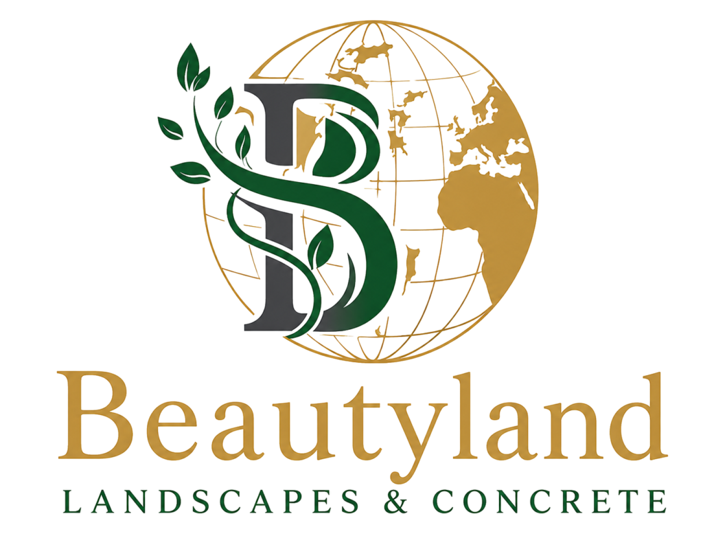 Beautyland Landscapes & Concrete Logo